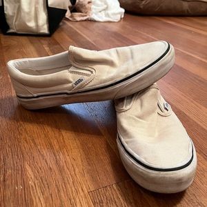 Off white slip on vans